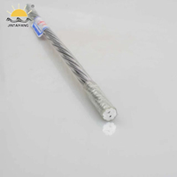 Conductor de Aluminio Redondo de 25 mm², Laminado en Frío, Alta Conductividad, para Líneas de Transmisión Aéreas, Proyectos de Construcción de Cables