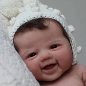 Boneka Reborn Bayi Baru Lahir Mini Realistis Silikon Lembut Seluruh Tubuh Kostum Cina Asli Perempuan Laki-laki Baju Hitam Menangis untuk Dijual - Product Image 2