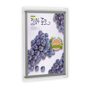 Tùy chỉnh treo tường Acrylic Hộp đèn <span class=keywords><strong>LED</strong></span> backlit pha lê hộp Đèn <span class=keywords><strong>LED</strong></span> bảng menu cho quảng cáo hiển thị - Product Image 3