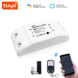 <span class=keywords><strong>Meilleur</strong></span> Vente Télécommande APP Contrôle 10A 1CH Tuya <span class=keywords><strong>Wifi</strong></span> Smart <span class=keywords><strong>Relais</strong></span> Interrupteur Marche Avec RF 433Mhz PST-WF-S1R - Product Image 4