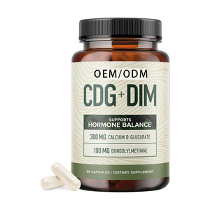 Suplemento OEM DIM y Glucarato de Calcio <span class=keywords><strong>D</strong></span> para el Alivio del Acné Hormonal y la Menopausia, Apoyo Hepático y de Estrógenos - Product Image 1