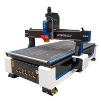 Routeur CNC 4 axes 3D 1325 de marque ROBOTEC, table de routeur CNC 4x8, système DSP Mach3, machine de sculpture sur bois économique