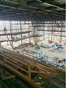 La nuova grande espansione del Resort casinò canadese presenta un teatro da 5,000 posti 3,300 tonnellate di acciaio strutturale 177,500 mq. Ft. Decking in metallo - Product Image 5