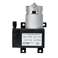 12V/24V/12W pistone elettrico a basso rumore pressione negativa piccola pompa per vuoto dell'aria VN-C3 12L/min