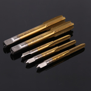 เครื่องต๊าปเกลียวเคมีคอล Ke Er Metric รุ่น M3 M4 M5 M6 M8 HSS สำหรับเครื่องต๊าปเกลียวโลหะที่ไม่ใช่เหล็ก - Product Image 1