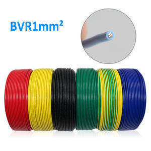 <span class=keywords><strong>1sqmm</strong></span> pvc는 구리 절연제 철사 빨강, 녹색, 파랗고, 노란 색깔 100m 목록을 입혔습니다 - Product Image 5