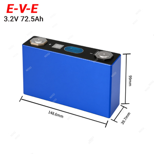 Batterie LiFePO4 originale 3,2 V 72,5 Ah pour véhicules électriques, charge rapide 12C, haute puissance, pour EV, ESS, RV, AGV, AMR, robot - Product Image 1