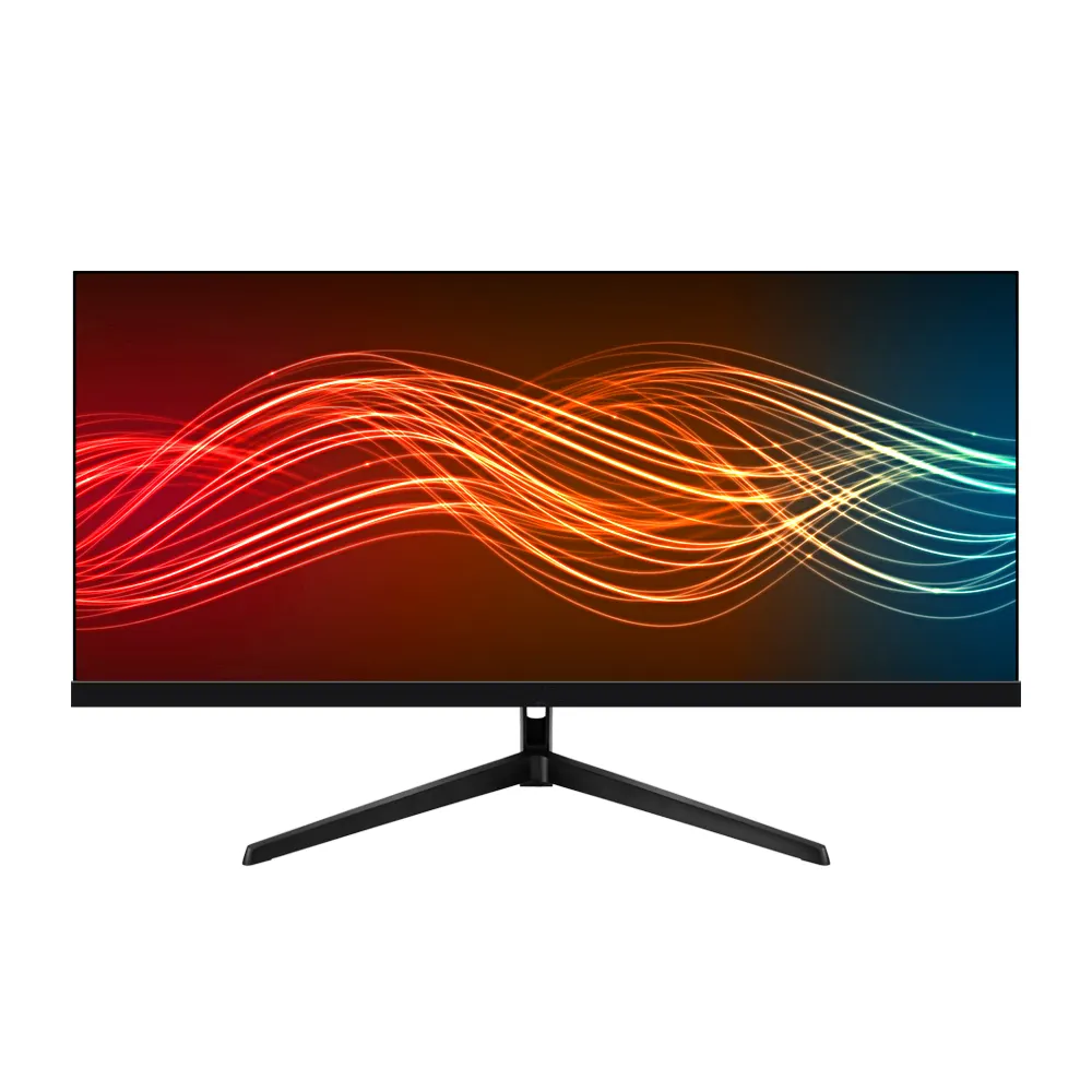 จอมอนิเตอร์ขนาด29นิ้ว Quasi-2K หน้าจอกว้าง120Hz wfhd สำหรับเดสก์ท็อป LED หน้าจอคอมพิวเตอร์สำหรับนักเล่นเกมไม่โค้ง dp/ 2560*1080 N2912