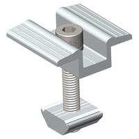 Rail solaire en aluminium ARTSIGN haute résistance avec accessoires de fixation complets pour système solaire sur toit métallique