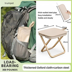 Trọng lượng nhẹ có thể gập lại Túi ghế Túi xách tay Crossbody gấp phân cho cắm trại ngoài trời và bãi biển sử dụng - Product Image 4