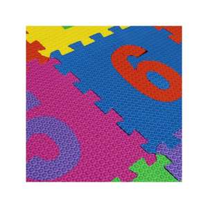 8mm di spessore spumeggiante Puzzle tappetino per esercizio educativo giocattolo con numeri vocali morbido bambino pieghevole gioco tappetino Puzzle - Product Image 2