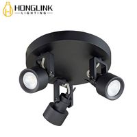 Boîtier de spot LED GU10 moderne à montage en surface, très vendu, pour éclairage intérieur de maison et de bureau