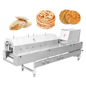 Precio bajo totalmente automático tortilla Chapati que hace la máquina árabe pan pita Roti fabricante paratha Naan línea de producción de pan plano - Product Image 2