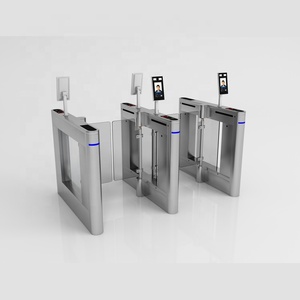 Tourniquets personnalisables de barrière d'aileron avec le <span class=keywords><strong>scanner</strong></span> de billet pour des parcs d'attractions - Product Image 2