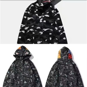 Sudadera con Capucha y Cremallera Completa de Camuflaje de Alta Calidad 2026, 100% Algodón, Unisex para Hombre y Mujer, Estilo Urbano - Product Image 3