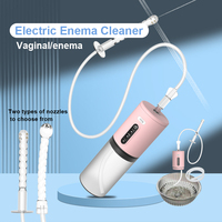 Nettoyeur électrique pour lavement avec 9 sorties d'eau et 3 modes de pulvérisation, pour le nettoyage du côlon. Douche anale. Nettoyant. Kit de nettoyage pour lavement.