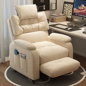 Fauteuil inclinable ergonomique multifonctionnel réglable pour adultes, idéal pour le salon - Product Image 1