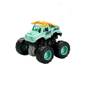 Camioneta Monstruo de <span class=keywords><strong>Juguete</strong></span> con Deslizamiento Inercial, Diseño de Cuerno de Toro, de Plástico ABS, Vehículo Todoterreno para Niños, Venta al Por Mayor - Product Image 2