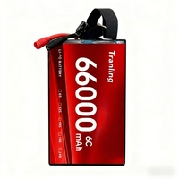 Penjualan Pabrik 330wh/kg 66000mah 6S 12S Baterai Lithium Ion Isi Ulang Kapasitas Besar Densitas Energi Tinggi untuk Drone Uav