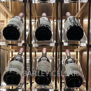 Vinoteca Personalizada con Refrigerador |   Control de Temperatura Multizona Integrado/de Libre Instalación en Acero Inoxidable para Hoteles, No Estándar - Product Image 4