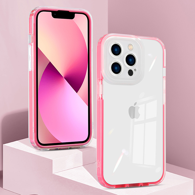 Factory Wholesale Cheap Price For iPhone 12 Pro Case TPU PC Dual Material Protection Clear Phone Cases For iPhone 12pro