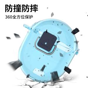 Coque de protection intégrale en TPU souple pour écouteurs Bluetooth Google <span class=keywords><strong>Pixel</strong></span> Buds Pro 2, étui anti-chute (étui de protection uniquement) - Product Image 3