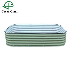 Jardinera de Acero Galvanizado, Maceta de Metal, Jardinera Elevada para Vegetales, Flores y Hierbas - Product Image 1