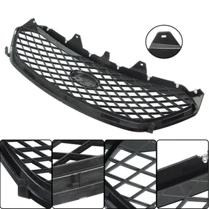 Grille de pare-chocs avant supérieure en ABS pour berline Interceptor 2013 2014 2015 2016 2017 2018 2019 - Product Image 2