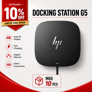 HP G5 USB-C Type-C ユニバーサルドッキングステーション用 120W AC電源アダプター付き 100%在庫あり メタルインターフェース 3.0 - Product Image 2