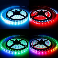 Bande lumineuse LED SMD adressable personnalisée IP65/IP67/IP68 étanche 12V WS 2815 RGBIC WS2815 60LEDs/m