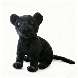 Juguetes de Peluche Realistas de Animales - Leopardo, León, Leopardo Negro, Leopardo Manchado, Leopardo de las Nieves y Leopardo Nublado, Regalo Perfecto - Product Image 3