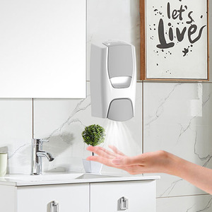 Trắng Đen Màu 500Ml 1000Ml Chai Có Thể Bơm Lại Và Hộp Mực Treo Tường Hướng Dẫn Sử Dụng Tạo Bọt Xà Phòng Cầm Tay - Product Image 5