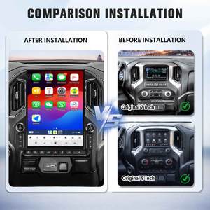 Radio para Auto con Pantalla LCD de 15.6 Pulgadas, Android 13, para Chevrolet Silverado/GMC 2019-2023, Reproductor Multimedia, GPS, Navegación - Product Image 2