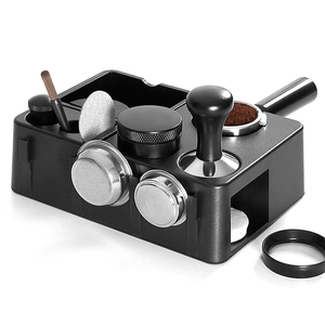 All-in-One Multifunction Espresso Tools Organizer ABS Tamping Station Base Tamper Holder - Product Image 1