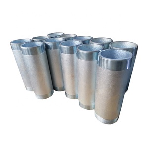 ASTM A105 SCH40 Thép Carbon Mạ Kẽm Đôi Nam Ren Núm Vú - Product Image 2