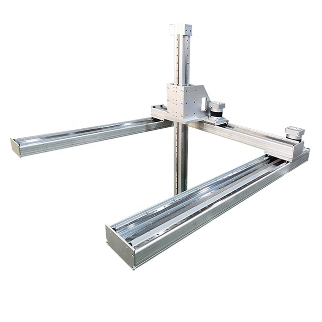 3 Axis Gantry Robot Arm CNC Bearing & Gear Rack Manipulator with 3m-8m Stroke 1kW Power 220V
