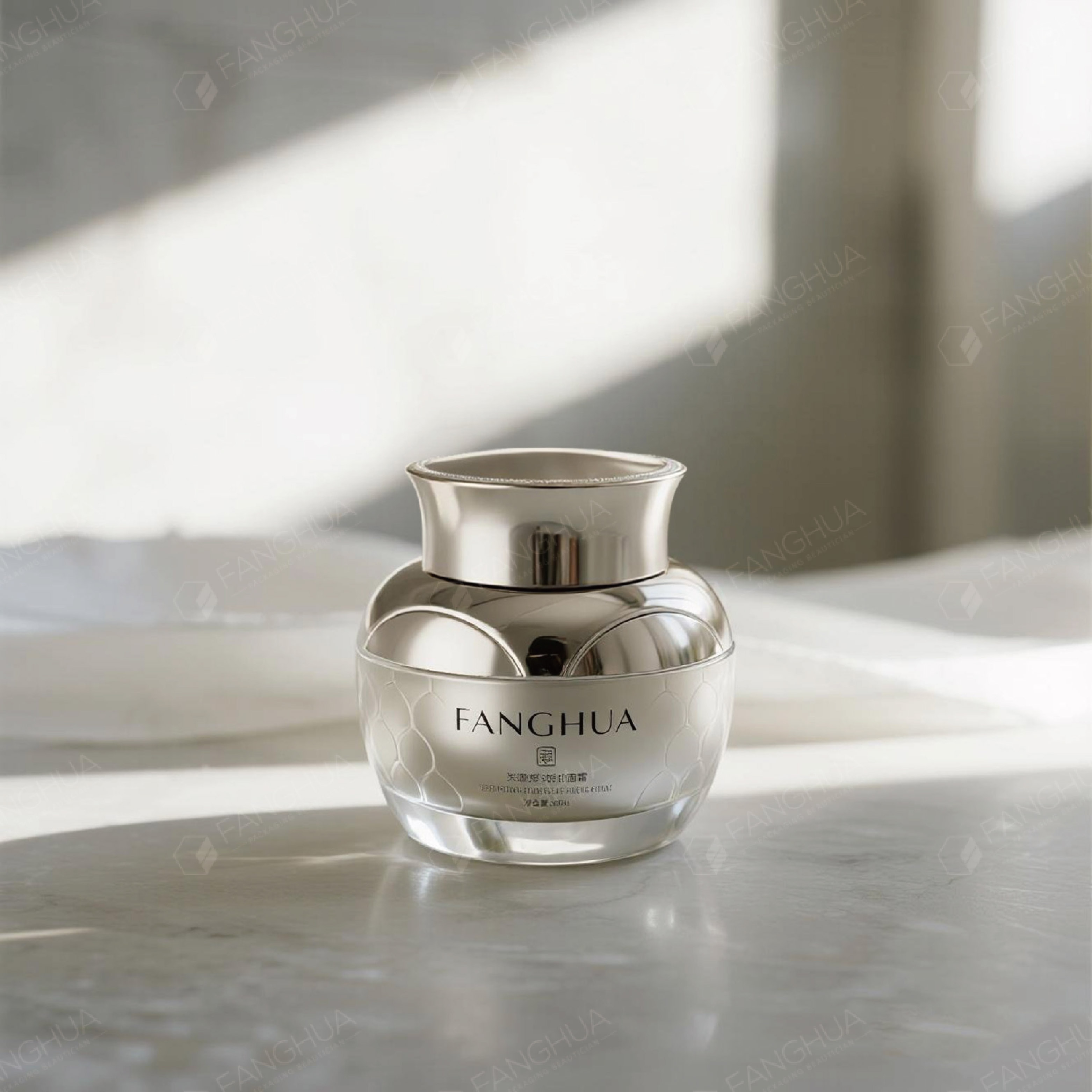 cosmetic jars colorful glass for body butters