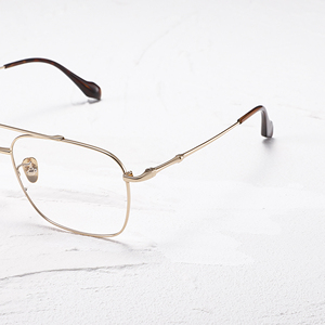 Gafas Rectangulares de Titanio Puro Ultraligeras, Montura Completa Unisex para Adultos, Corrección de Visión, Diseño de Color Sólido - Product Image 5