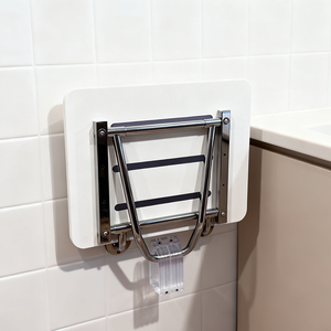 Taburete de Ducha Multifuncional SUS 304 con <span class=keywords><strong>Tablero</strong></span> de Resina Fenólica <span class=keywords><strong>para</strong></span> Personas Mayores y con Discapacidad, Accesorios de Seguridad <span class=keywords><strong>para</strong></span> Baño - Product Image 2