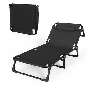 Camping Cot <b>Bed</b> Simple Adult Nap Camp <b>Bed</b> Multifunctional Reclining Chair Foldable Single <b>Bed</b> <b>Folding</b> Single <b>Bed</b> - Product Image 1