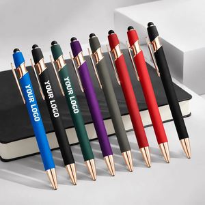 Bolígrafo con Logotipo Personalizado, Bolígrafo de Metal Grabado para Regalo de Oficina, Bolígrafo Promocional Grabado para Regalo Corporativo, Bolígrafos de Metal Personalizados - Product Image 1