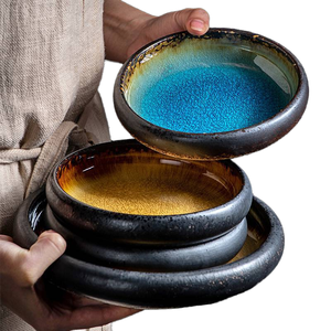Plato Rectangular de Cerámica de Gran Capacidad con Diseño Único y Ecológico <span class=keywords><strong>para</strong></span> Restaurantes y Fiestas - Product Image 1