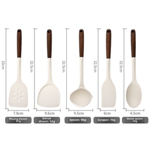 28 Piezas al por Mayor, Accesorios para el Hogar y la Cocina, Utensilios de Cocina Antiadherentes de Silicona con Soporte - Product Image 4