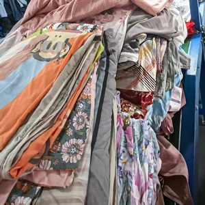 Draps de lit et housses de couette BS01 de haute qualité, lot en vrac, ensemble de draps de lit de tailles mixtes, polyester/coton, taille king mixte - Product Image 4