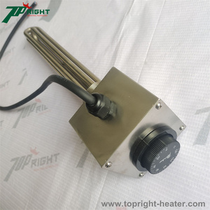 3kw 6kw 9kw Flange Water Immersion <strong>Heater</strong> <strong>Tubular</strong> <strong>Heater</strong> <strong>with</strong> <strong>Thermostat</strong> - Product Image 2
