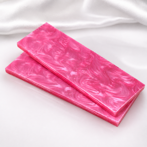 Material Decorativo para Cuchillos, Escamas Acrílicas Marmoleadas Rosa, Suministro de Fábrica, para Fabricantes de Cuchillos DBSW-11 - Product Image 3