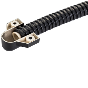 Bucle de puerta oculto, Cable de Bloqueo Electrónico, protege 40cm, lazo de puerta de junta de pintura de plástico negro para Cable - Product Image 3