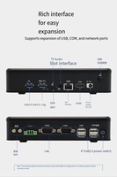 Mini Computadora Industrial AN-BOX Android Edge, Mini Host de Doble/Nueva Generación de Ocho Núcleos para Uso en Producción Médica y Energética