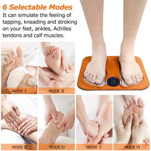 Unidad de máquina de electromiografía masaje eléctrico <span class=keywords><strong>TENS</strong></span> EMS masajeador de pies estera aliviar el dolor muscular y la fatiga suministro médico - Product Image 5