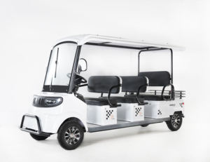 Venta caliente 6-Person 3 Row Park Electric Four Wheel Cart 1800W Vehículo eléctrico de cuatro ruedas para <span class=keywords><strong>alquiler</strong></span> turístico - Product Image 2